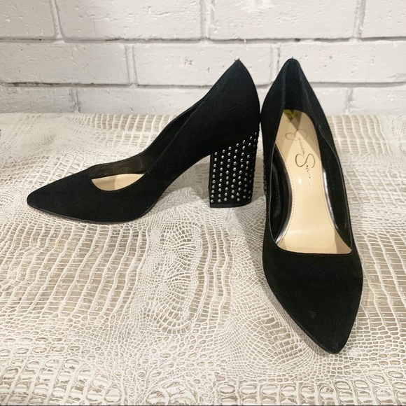 Jessica‎ Simpson Women’s Studded Laydee Pumps - Picture 2 of 10